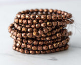 6mm Fire Polished Beads Dark Bronze color 0EVE2309 Sold by EV Emporium Co