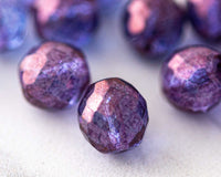 Purple Fire Polished beads 00EVE964