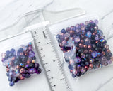 "Purple Paradise" Mixed Lot Purple Czech Fire Polished Glass Beads 6mm 8mm 10mm Mix Bead Soup Beading Supplies Bulk Buy Option 0EVEML21