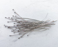 304 Stainless Steel Ball Head Pins 2" 24 Gauge Wire 0EVE1376