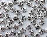 Small Silver Spacer Beads Bulk Buy 5mm Antique Silver Floral Swirl Tiny Metal Spacer Beads Fits 6mm 8mm Jewelry Making Beading 0EVE1002